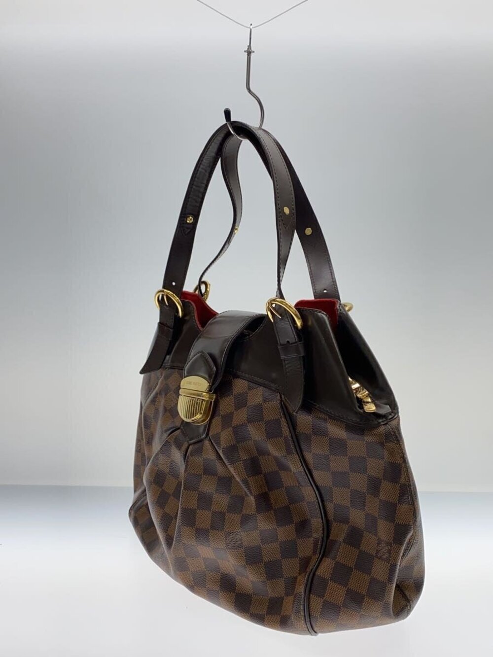 Louis Vuitton Ebene Brown Damier Sistina Brown